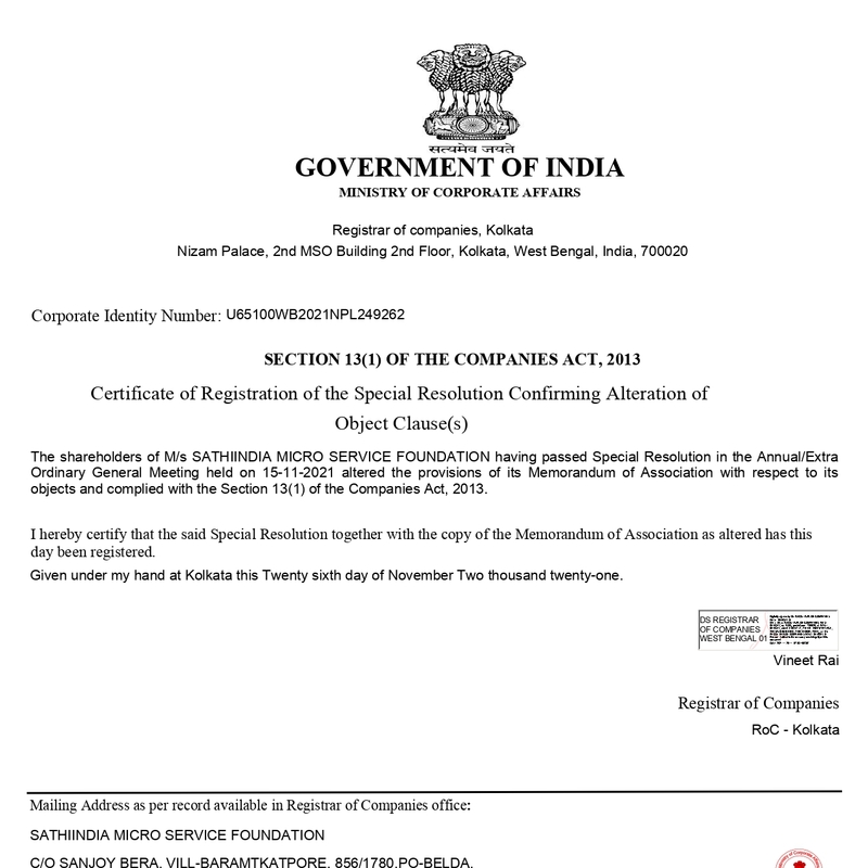 Corporate Registration